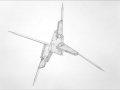 Compasso pangoniometrico C- Lápiz sobre papel cm.43x29-2013-