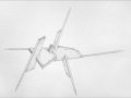 Compasso pangoniometrico G- Lápiz sobre papel cm.43x29-2013-