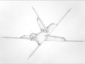 Compasso pangoniometrico H- Lápiz sobre papel cm.43x29-2013-