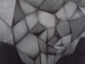 Carbone- Carboncillo sobre cartón cm.100x70 -1989-scaled