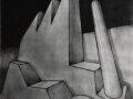 Carbone- Carboncillo sobre cartón cm.100x70 -1987-
