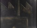 Fabbrica- Acrílico, arena y esgrafiado sobre cartón cm.50x70 -1990-