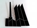 Fabbrica- D.M. lacado, metal cm.47x48x12 -1986-