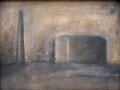 Senza titolo- Tecnica mixta sobre cartón cm.36x28 -1993-