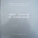 1991 Catalogo _Arte giovane in Lombardia_ Cremona (tapa)